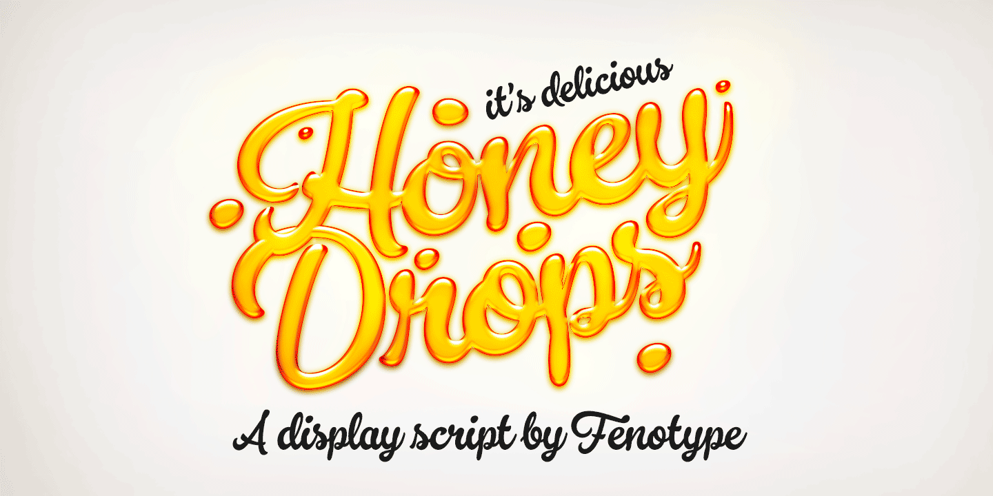 Czcionka Honey Drops